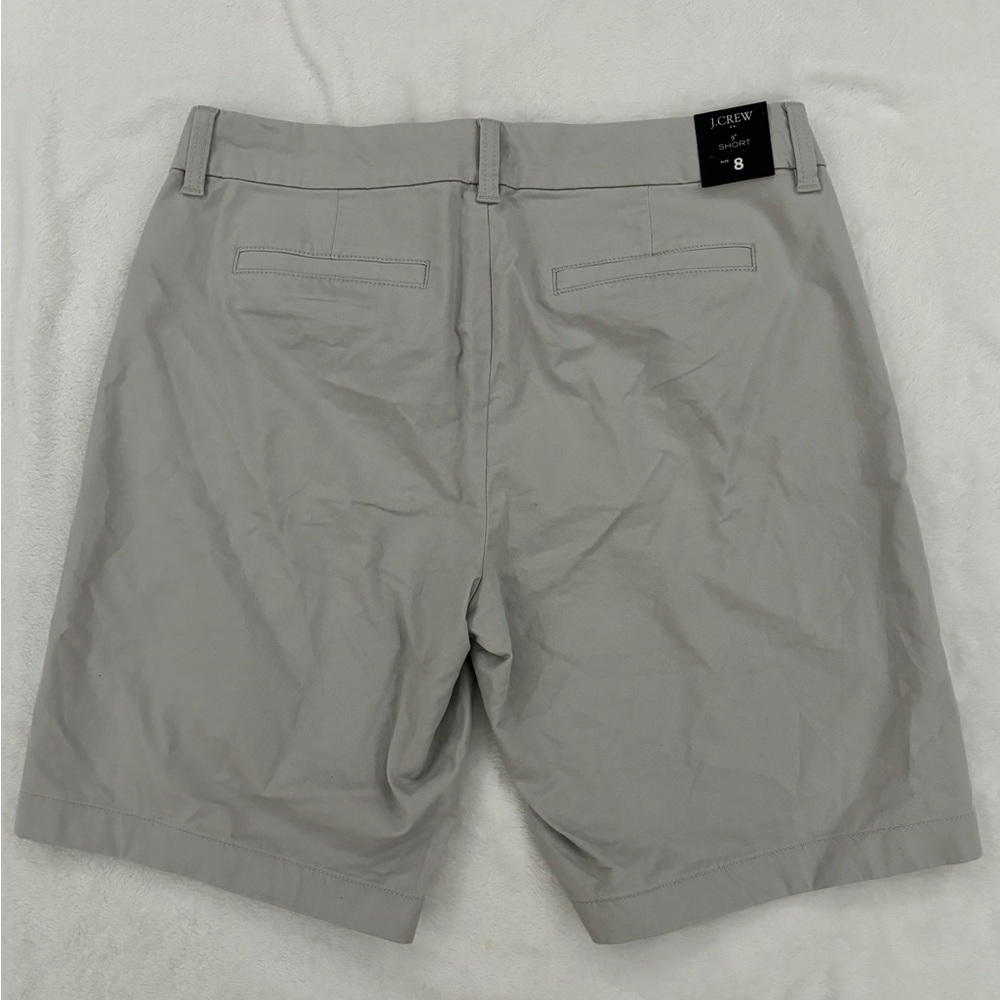 NWT J Crew 9" Frankie bermuda chino short, size: 8 - Picture 6 of 9
